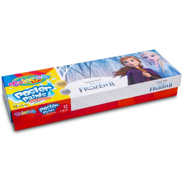 Colorino Caixa 12 Cores Pintura Disney Frozen II - PRT91031
