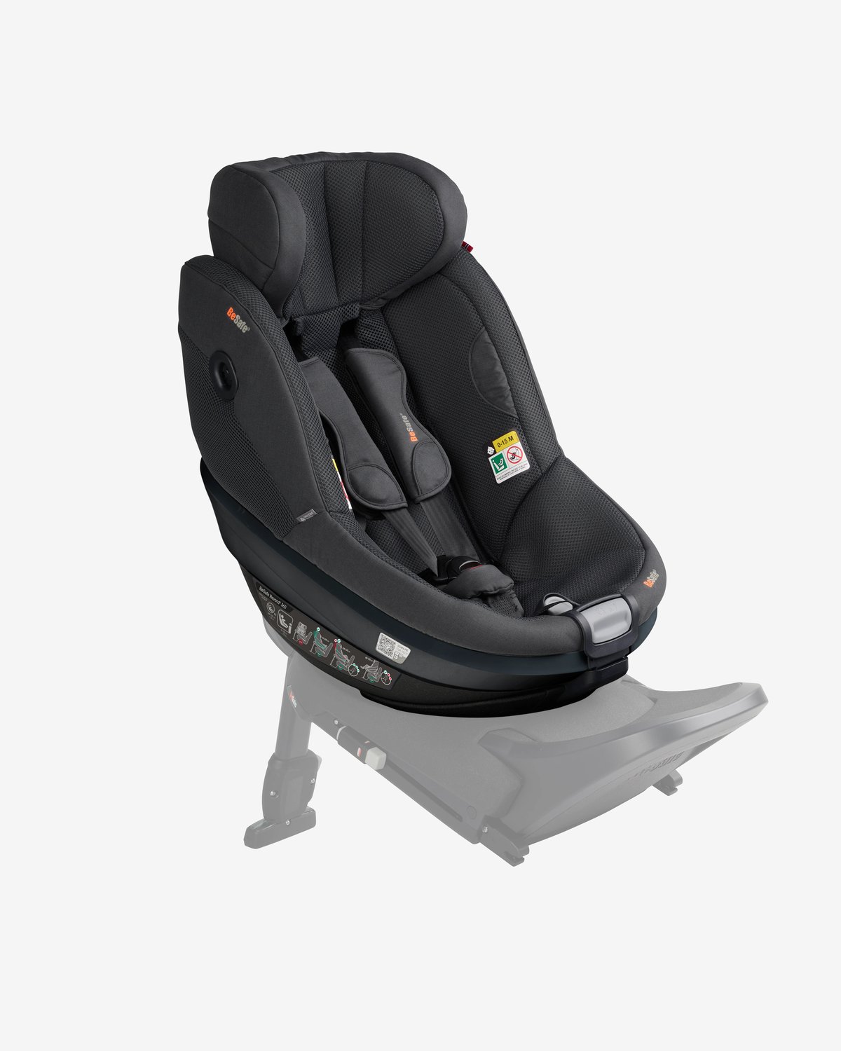 BeSafe Beyond² 360 – Rotasjonssete fra 6mnd til 6år | Max vekt 22 kg