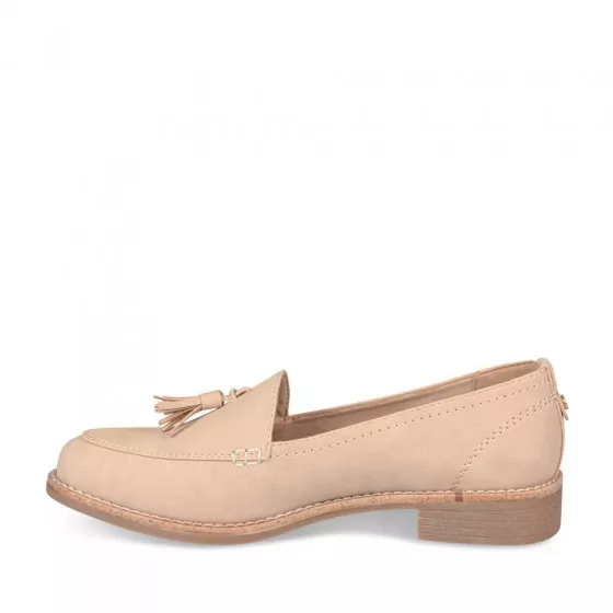 Mocassins BEIGE VIA DONNA