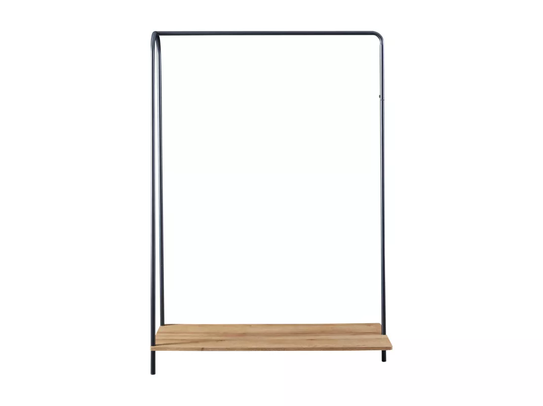 Penderie à vêtements avec bois marron 100 x 35 x 144 cm 03_0008163