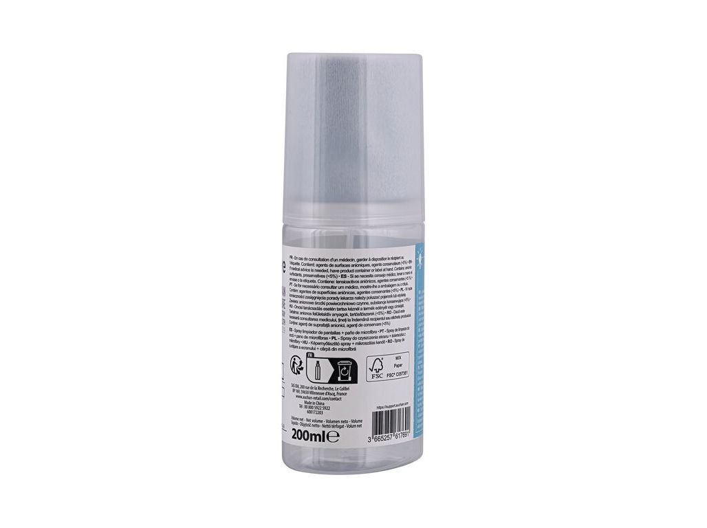 SPRAY LIMPEZA   PANO QILIVE 200ML 600172203