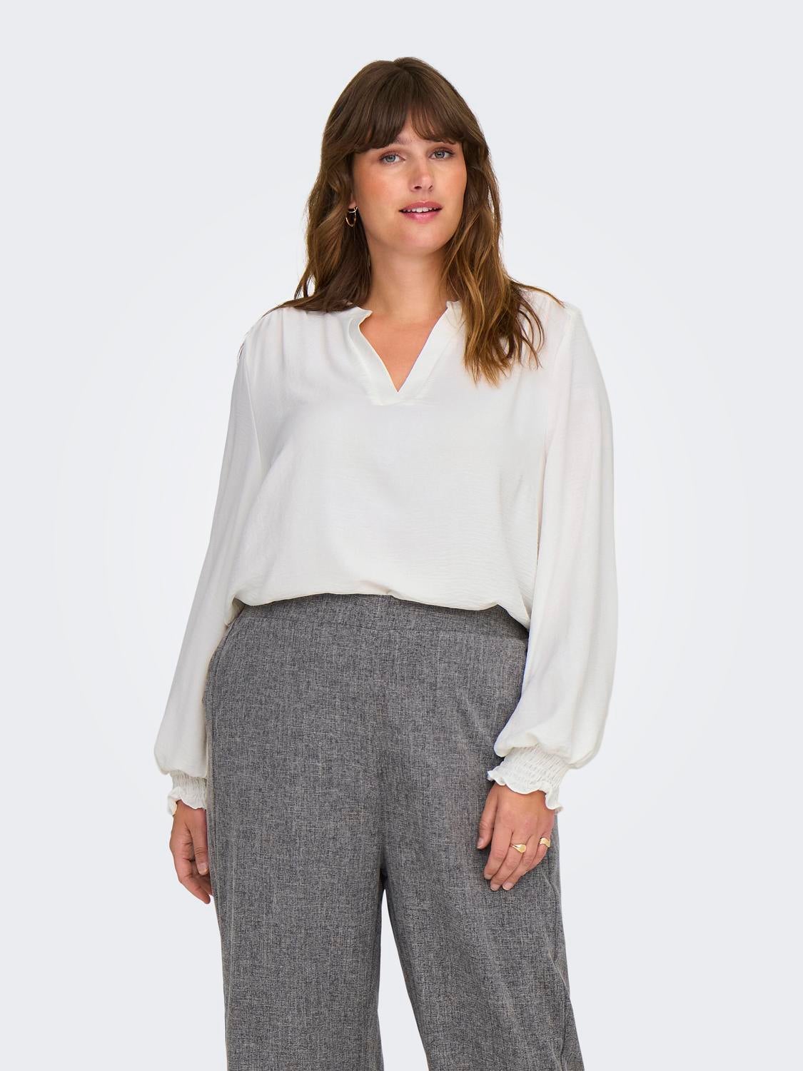 CARMETTA Top Cloud Dancer