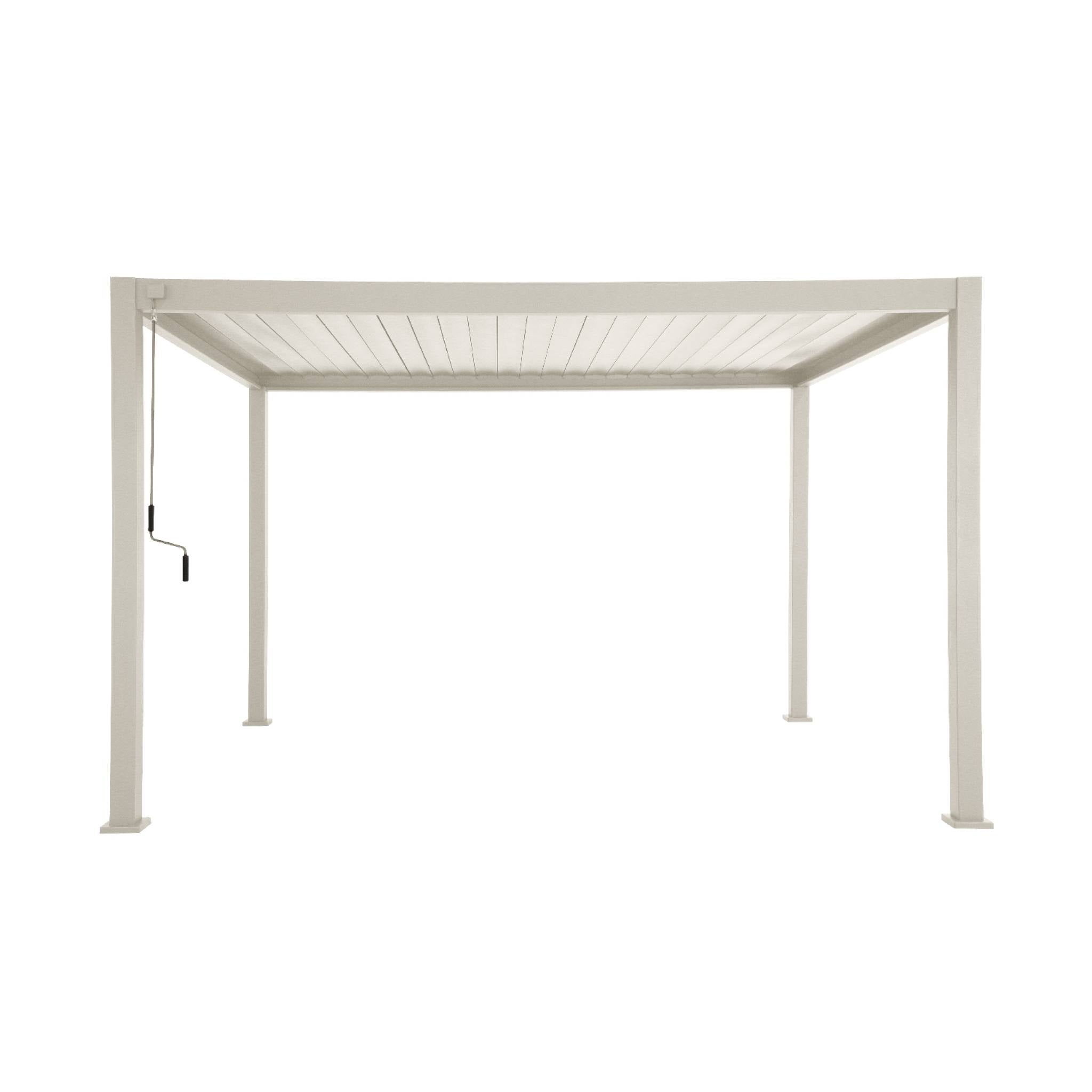 sweeek - Pergola met lamellendak, 3x4m