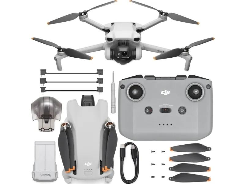 DJI Mini 3 - Quadrocopter Drone - Bluetooth, Wi-Fi