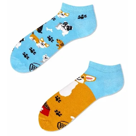 Many Mornings Socken Playful Dog Low 43-46
