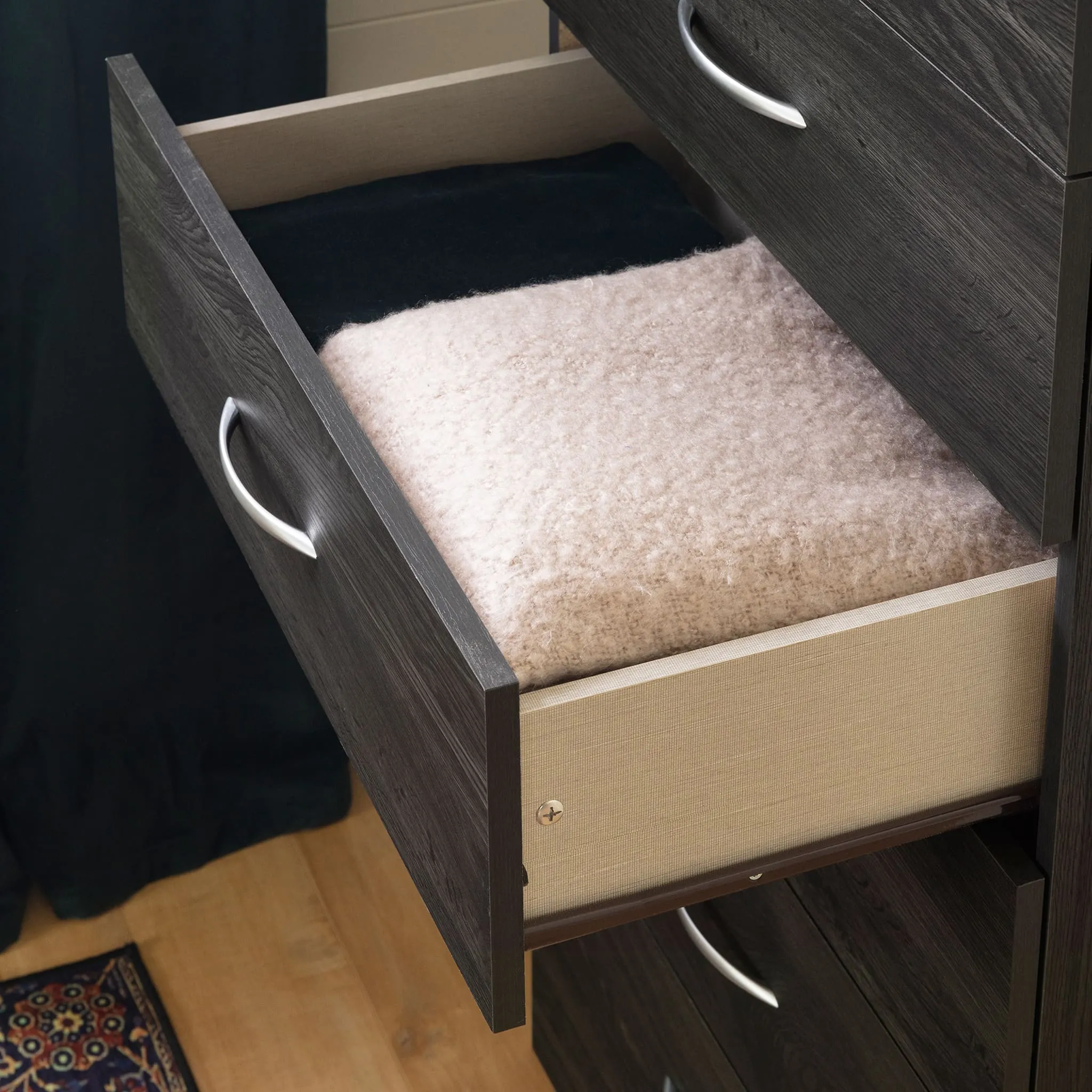 South Shore Commode 6 Tiroirs - Step One Chêne Gris