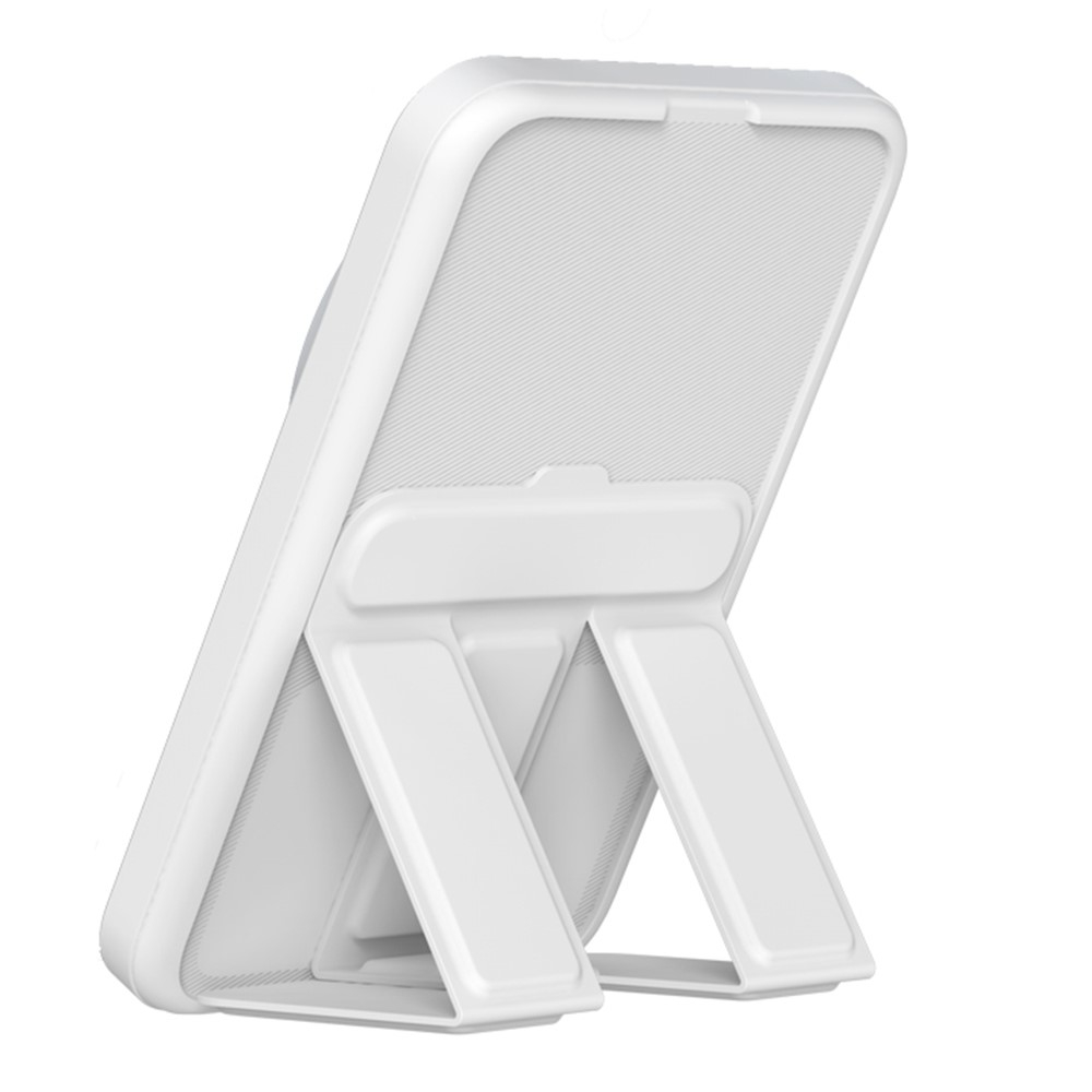 (22W) 10000mAh Magnetisches MagSafe PD Ladegerät USB C Powerbank   Kickstand - Weiss