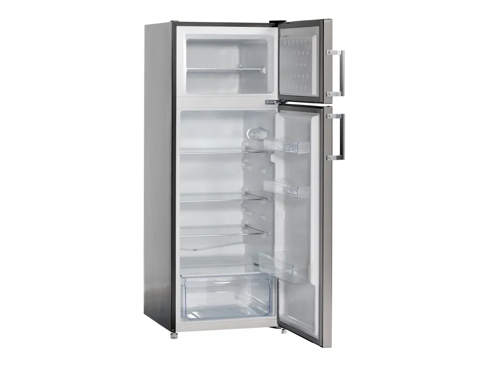 Scandomestic Standard CBF211XD - Køleskab/fryser - top-fryser - bredde: 54 cm - dybde: 55.1 cm - højde: 142.8 cm - 211 liter - Klasse D