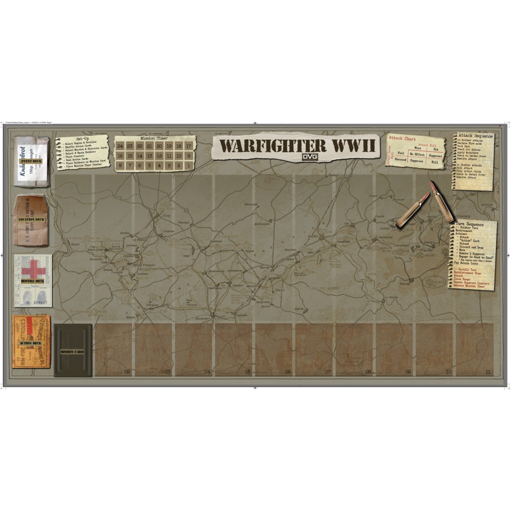 Warfighter WWII - Neoprene Mat