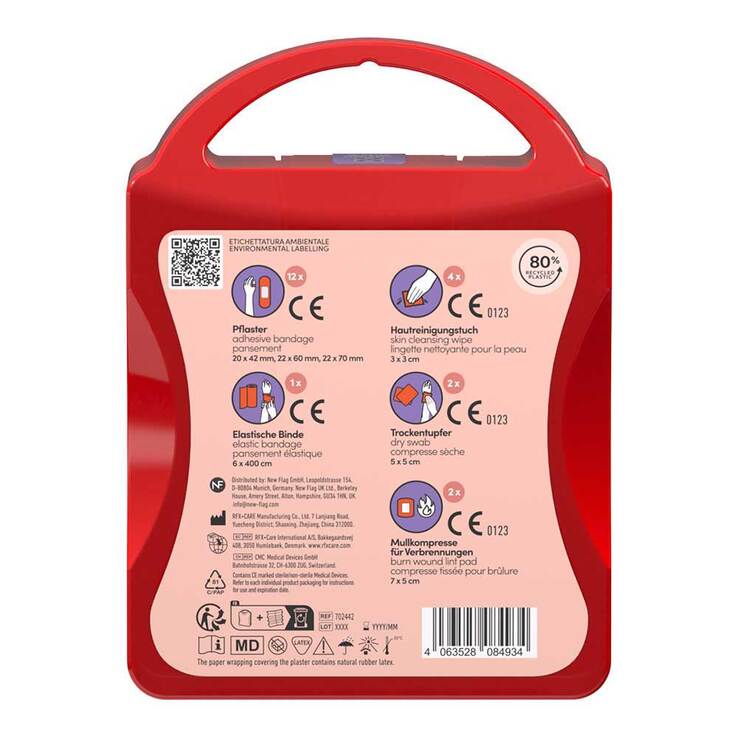 Wild Stripes Travel Essentials First Aid Kit, 21 St