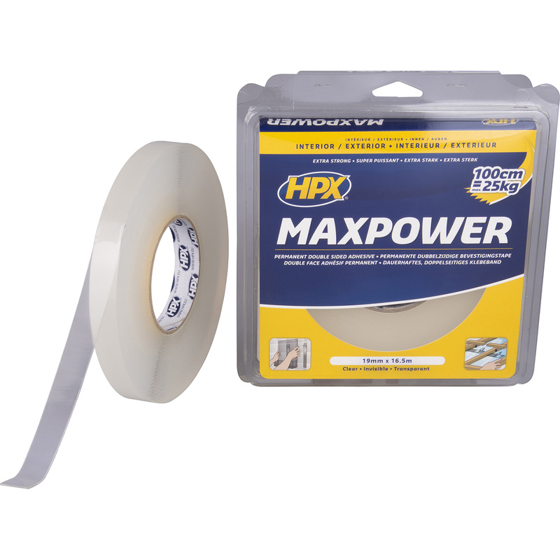 HPX bevestigingstape 19mmx16,5m
