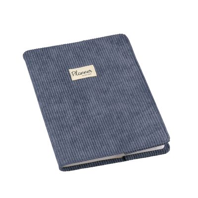 Agenda Colette Ministre avec répertoire - 1 semaine sur 2 pages - 16 x 24 cm - bleu lavande - Quo Vadis