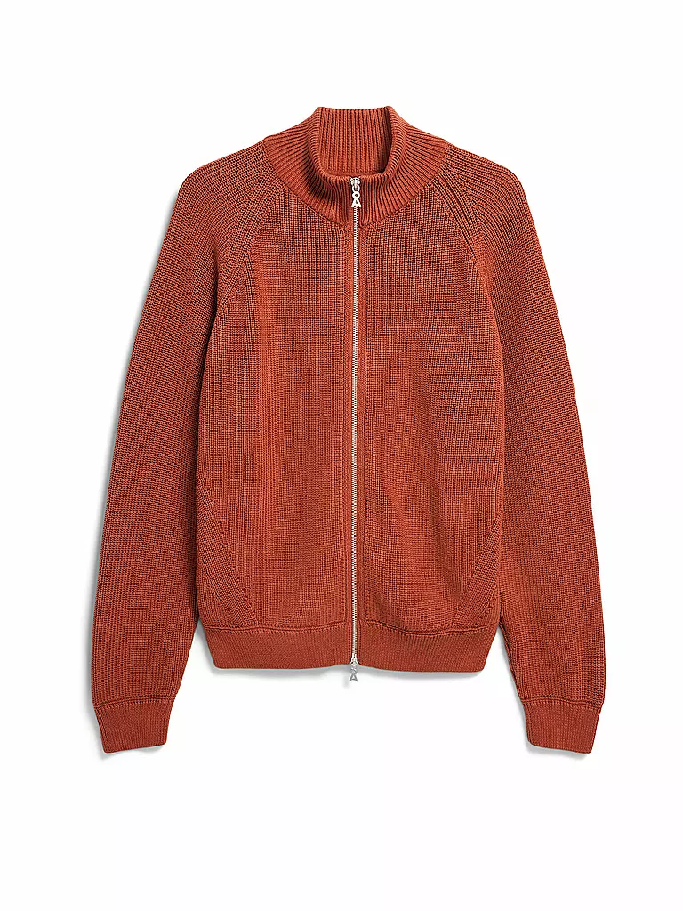 ARMEDANGELS Strickjacke AARTYOM orange