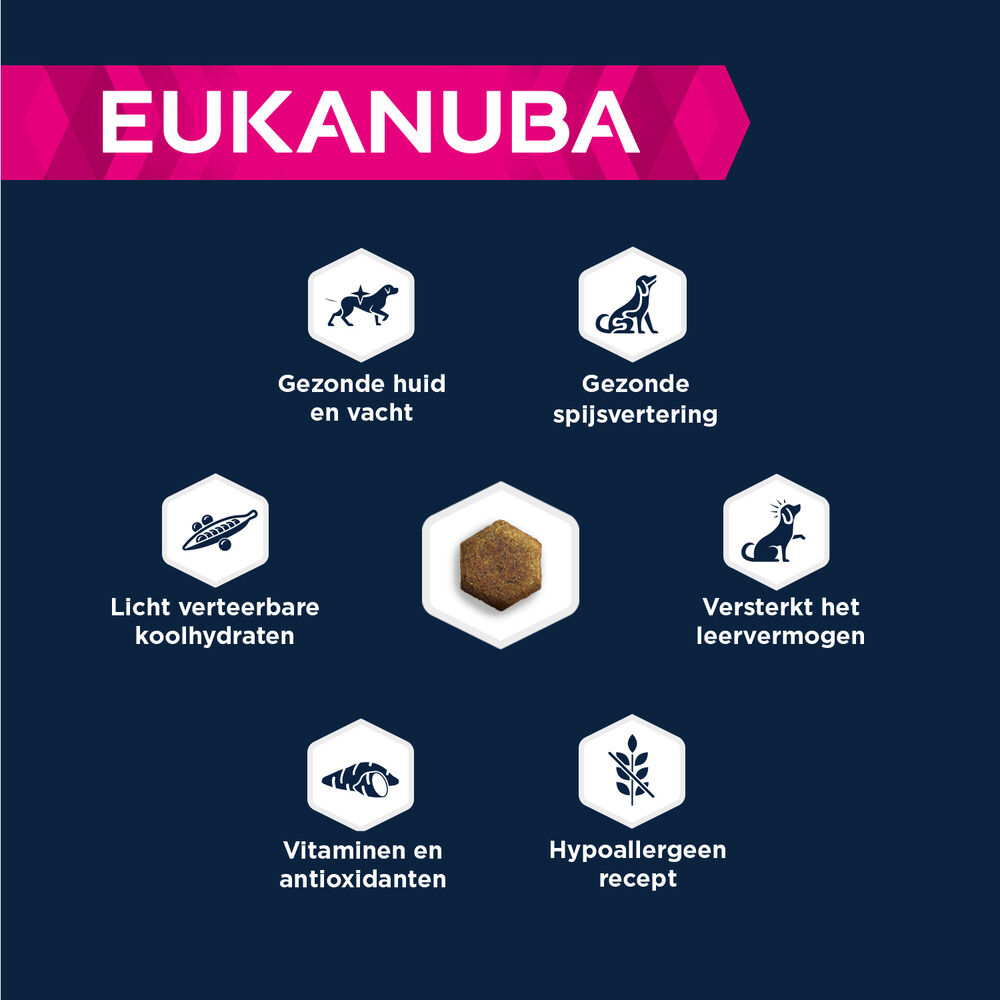 Eukanuba Adult Large breed Graanvrij - Hondenvoer - 3 Kilogram - vis