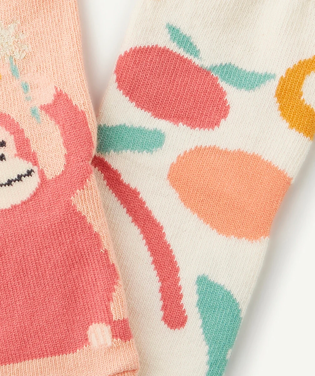 LE LOT DE 2 PAIRES DE CHAUSSETTES AVEC PATCHS ANTI-DÉRAPANTS
