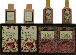 Gucci - Miniature Geschenkset - 2 x 5ml Bloom EDP + 2 x 5ml Flora EDP