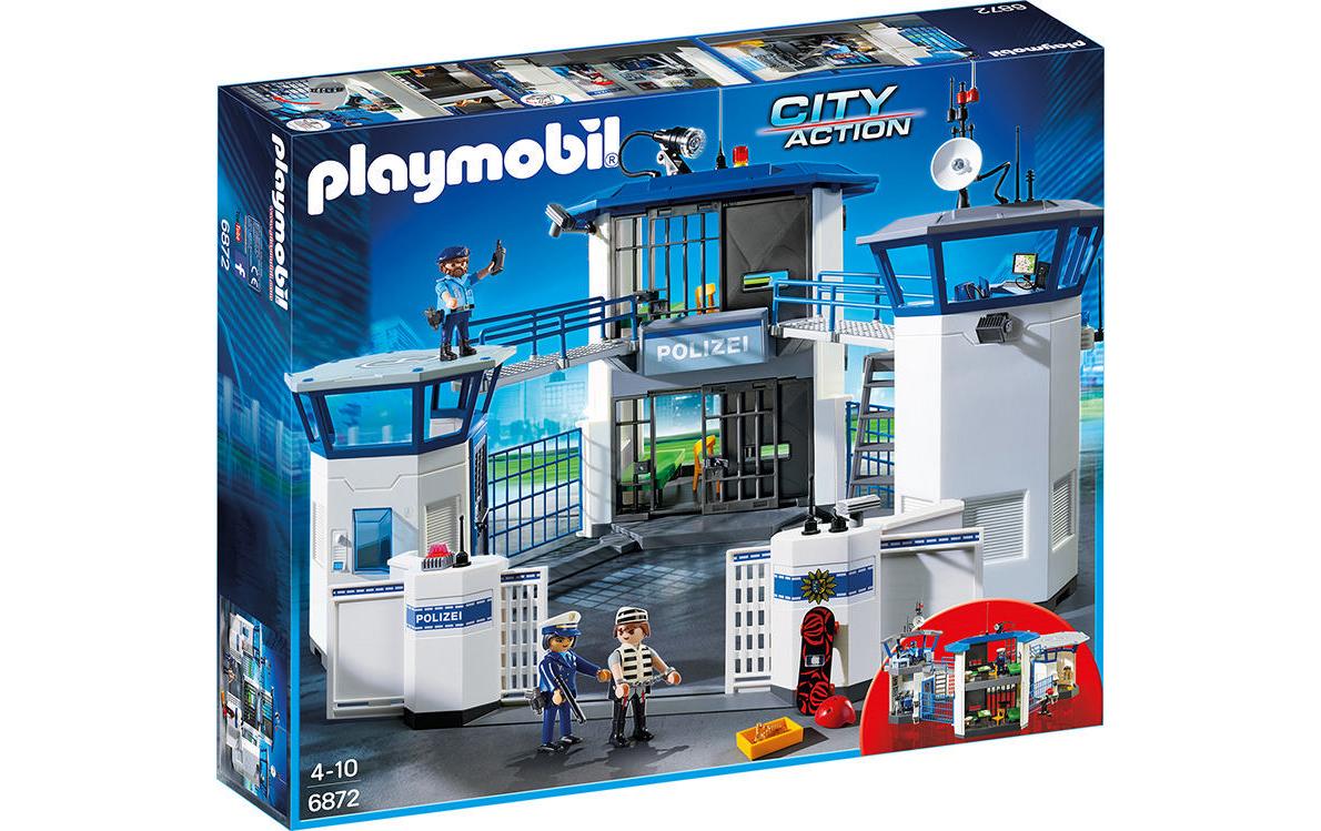 City Action Polizei-Kommandozentrale mit Gefängnis 6872Spielset aus der Serie City Action