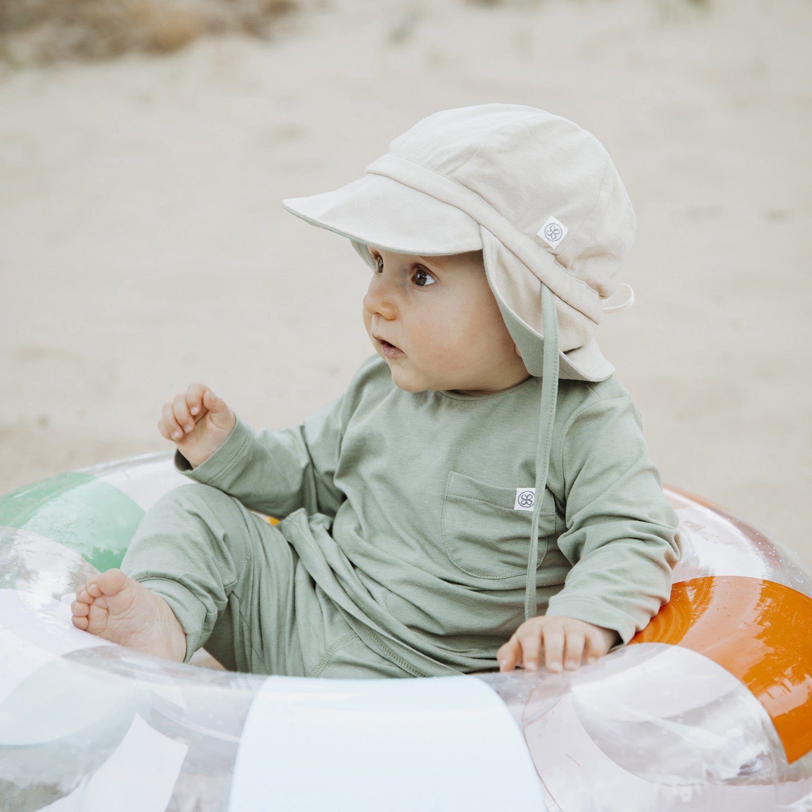 Baby Langarmshirt UVP 50  Olive Green