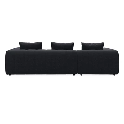 Ingvar venstrevendt sofa med chaiselong