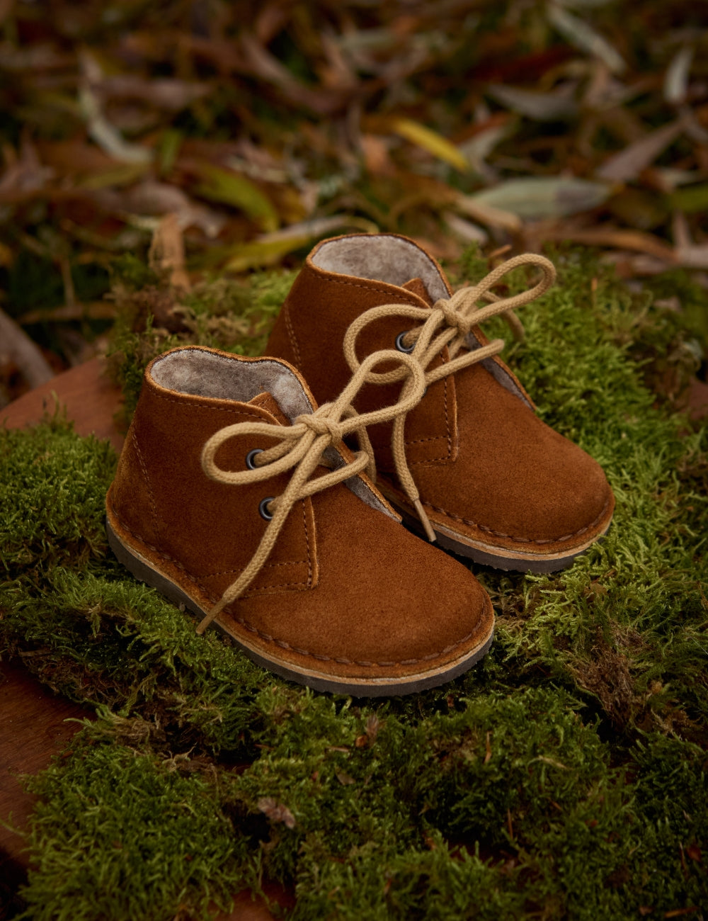 Desert Winter Boot Lace - Chestnut Suede