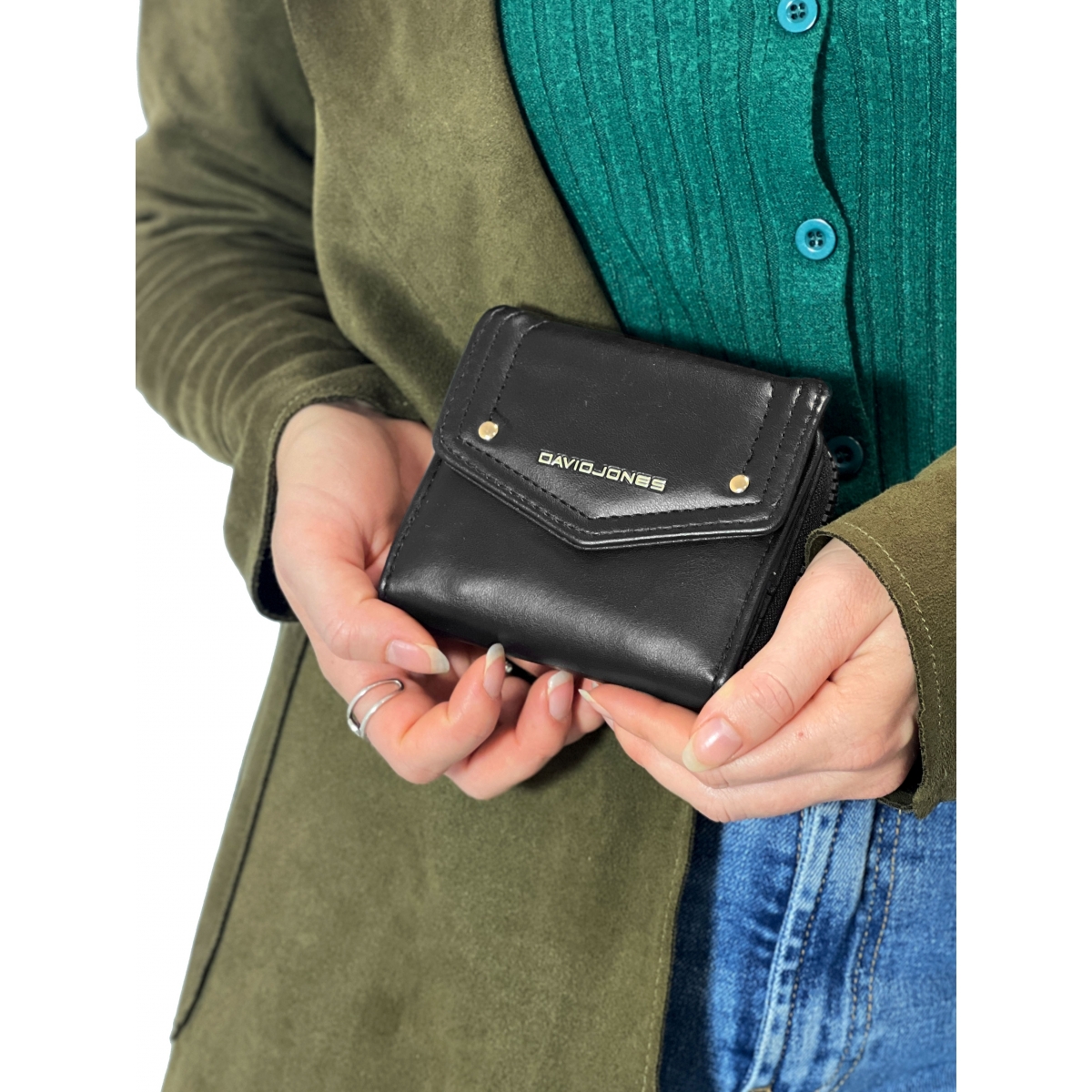 David Jones Porte monnaie Siglé David Jones