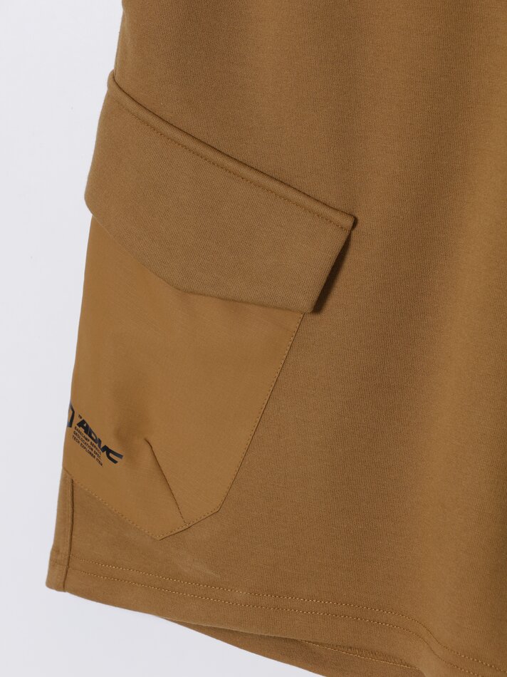 Bermuda jogger pocket - Bege