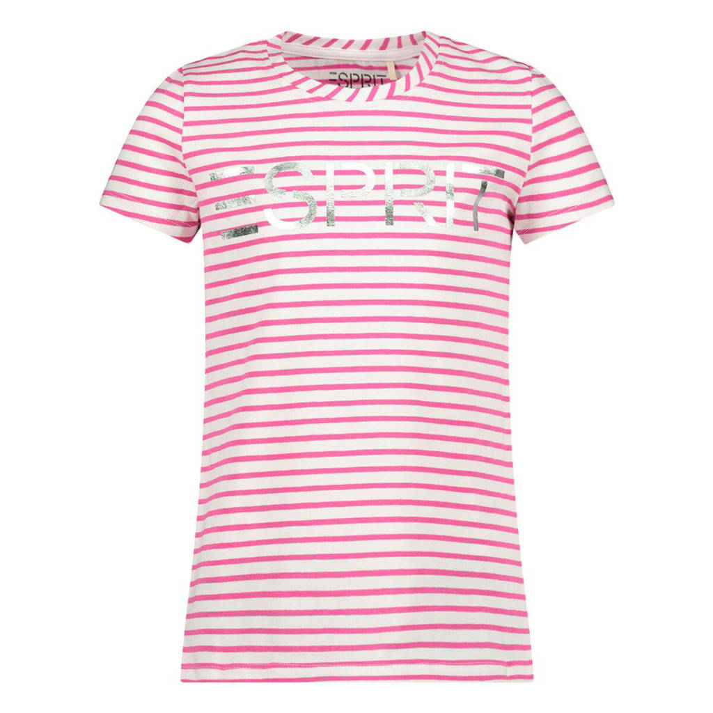 ESPRIT sweater + T-shirt donkerblauw/rood