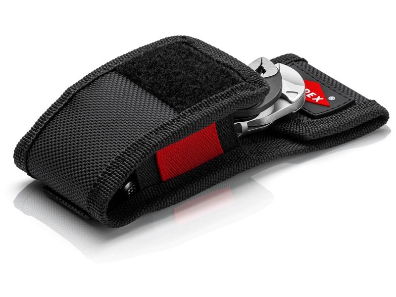 Knipex Wasserpumpenzange Set, XS, 100 mm XS-Zangenschlüssel und Cobra XS-Wasserpumpenzange in praktischer Gürteltasche