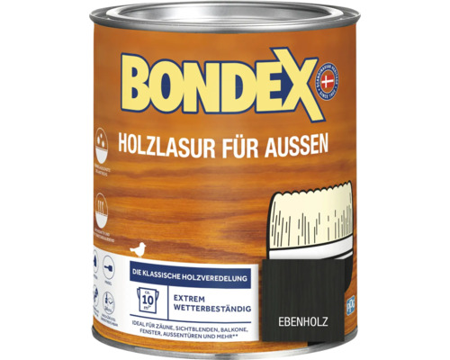 BONDEX houtbeits ebbenhout 750 ml