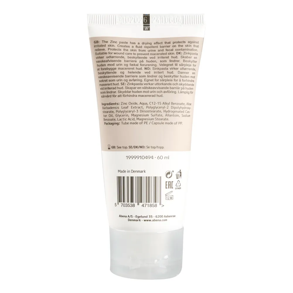 Abena Zink pasta - 60 ml.