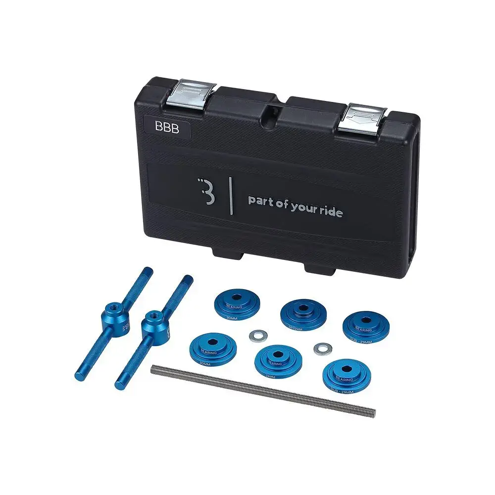 BBB Cycling BearingPress Set BTL-231 Lagerpers Set Zwart