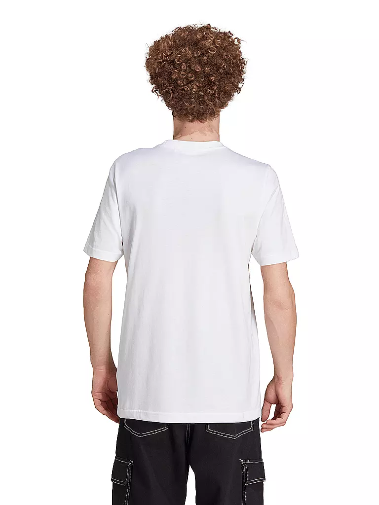 ADIDAS ORIGINALS T-Shirt TREFOIL  weiss