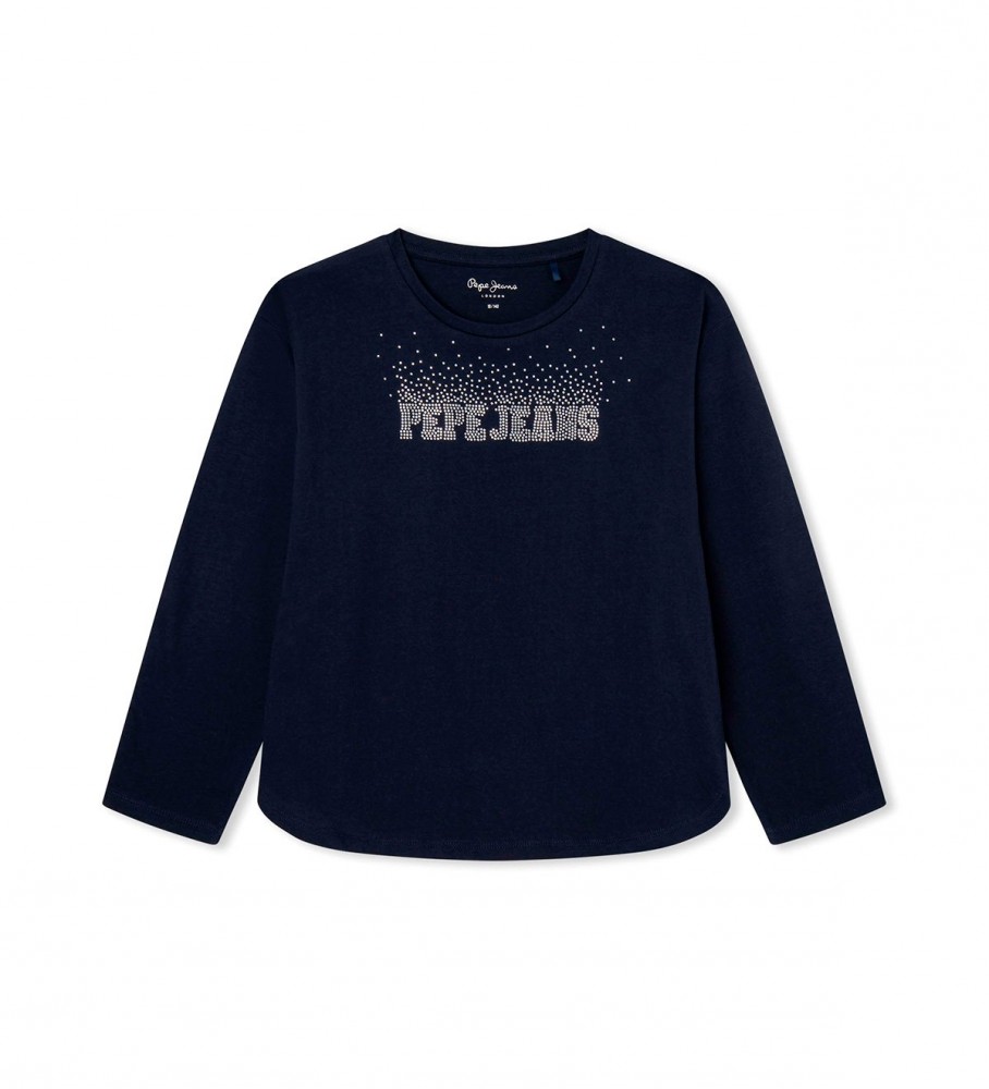 Camiseta azul marinho Vanessa da Pepe Jeans