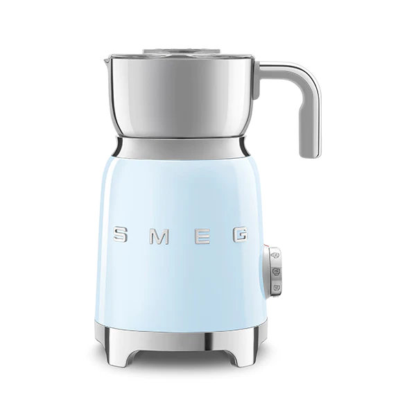Chocolatière et mousseur de lait 500 W MFF11PBEU bleu azur Smeg