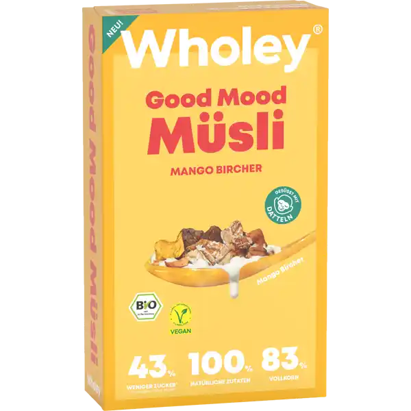 Bio Mango Bircher Good Mood Müsli