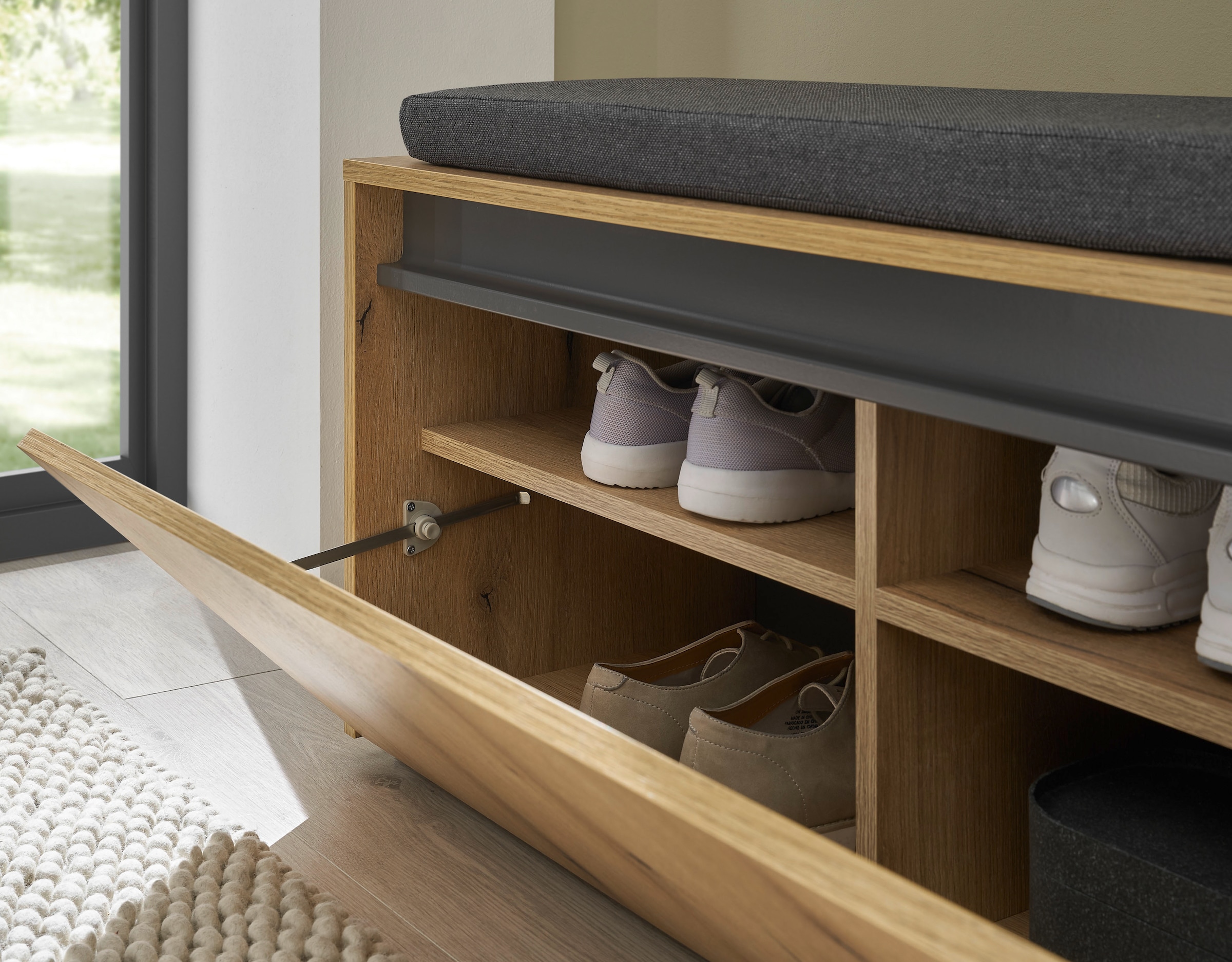 INOSIGN Garderoben-Set »GIRON/CiTY, moderne Garderobe, Komplettset mit viel Stauraum« Komplett-Set, 2 Stk. tlg.