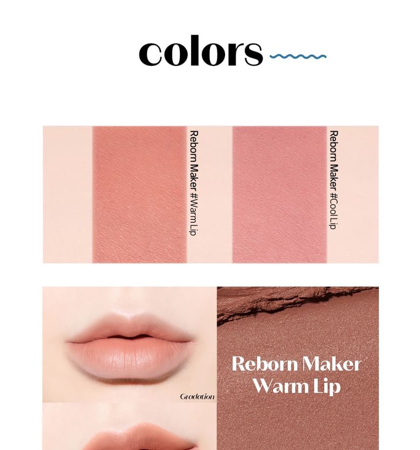 ETUDE - Reborn Maker Over Lip - 2 kleuren