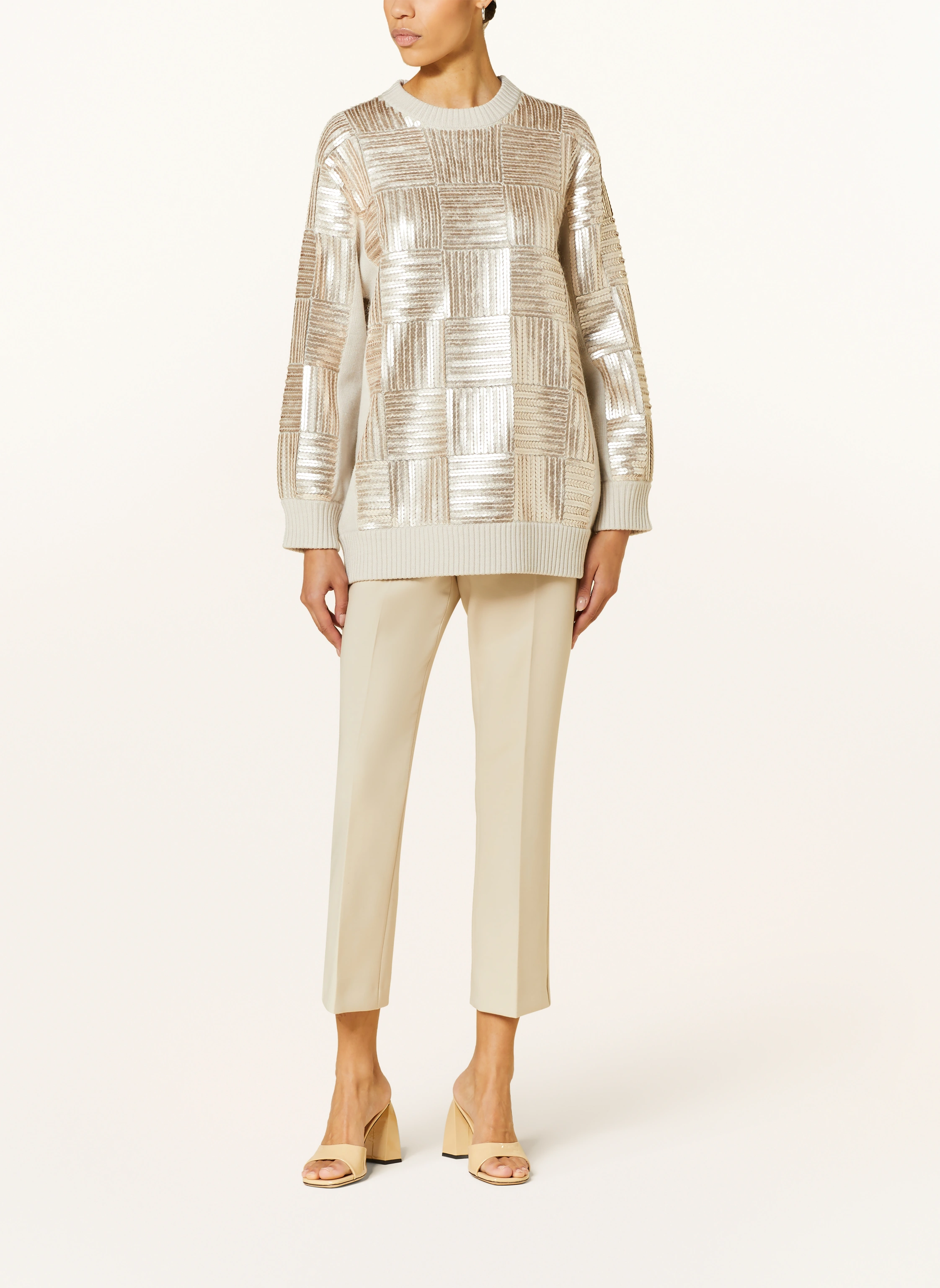Max Mara Pullover PIOVRA mit Pailletten