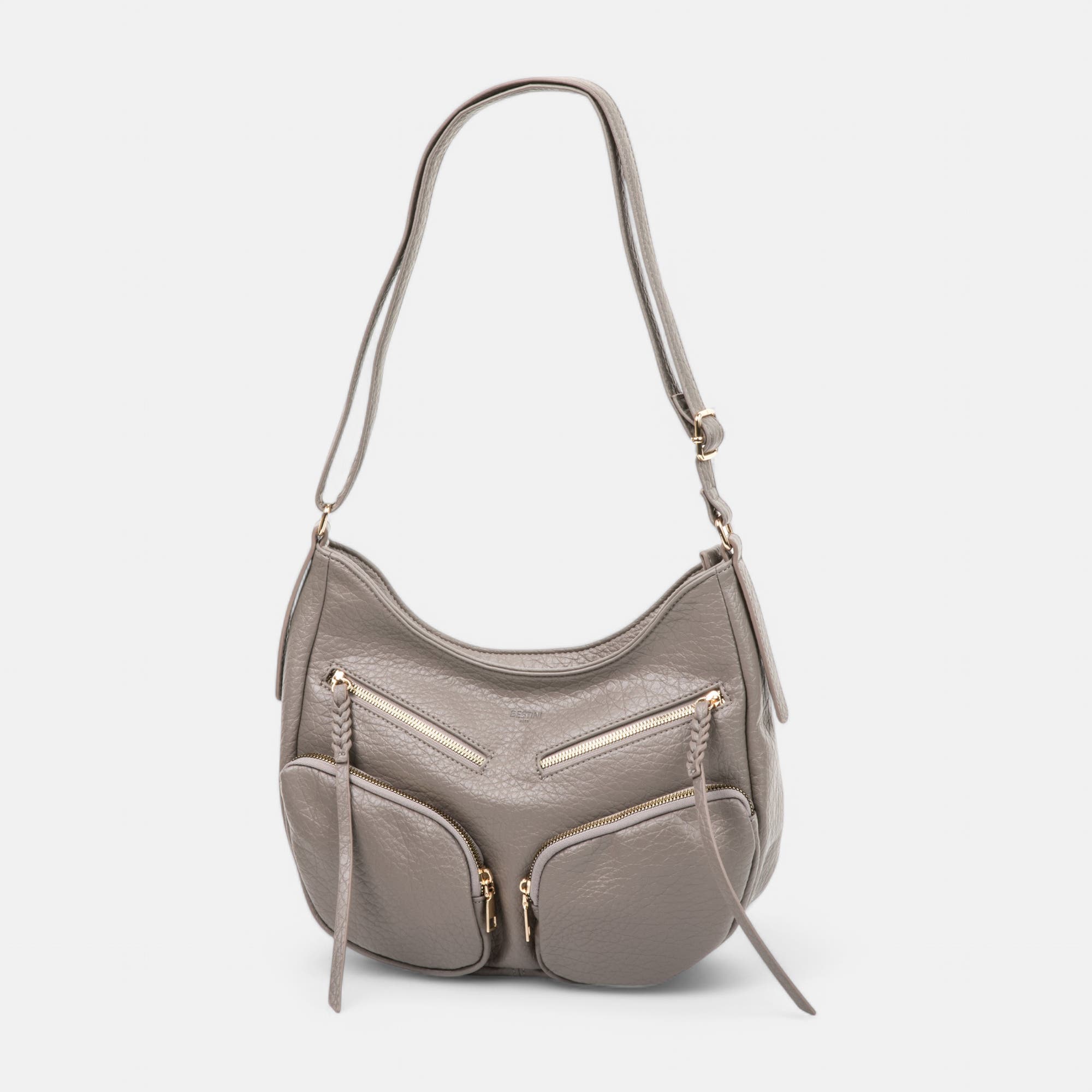Sac bandoulière gris