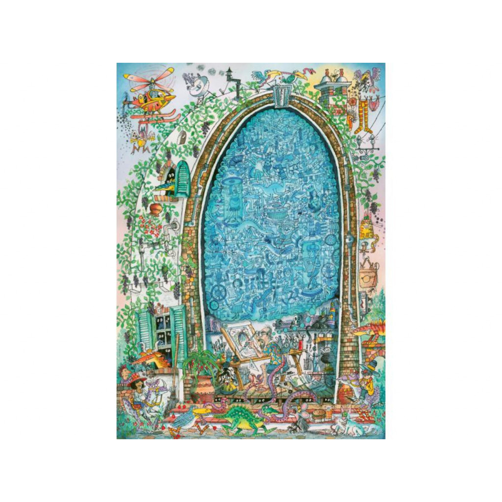 Puzzle - Artist's Mind de Paul Korky – 1000 Pièces