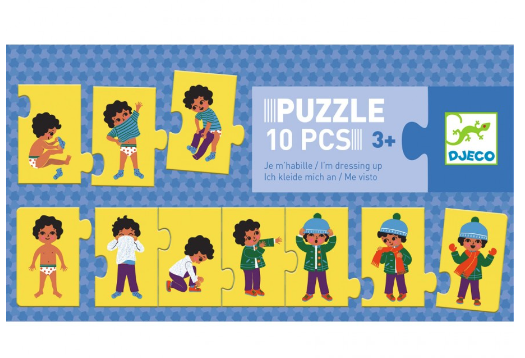 Djeco dj08188 Puzzel aankleden