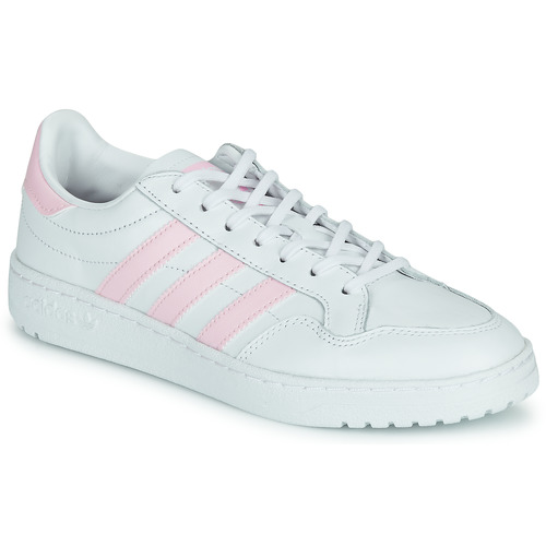 adidas Originals - TEAM COURT W - Blanc / Rose