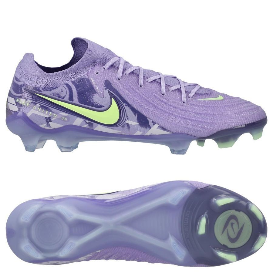 Nike Phantom GX II Elite FG United - Purple Agate/Jaune Fluo