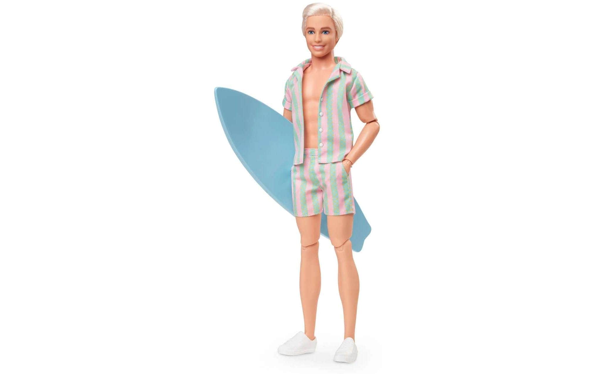 Barbie Anziehpuppe »The Movie Signature Ken mit Surfbrett«