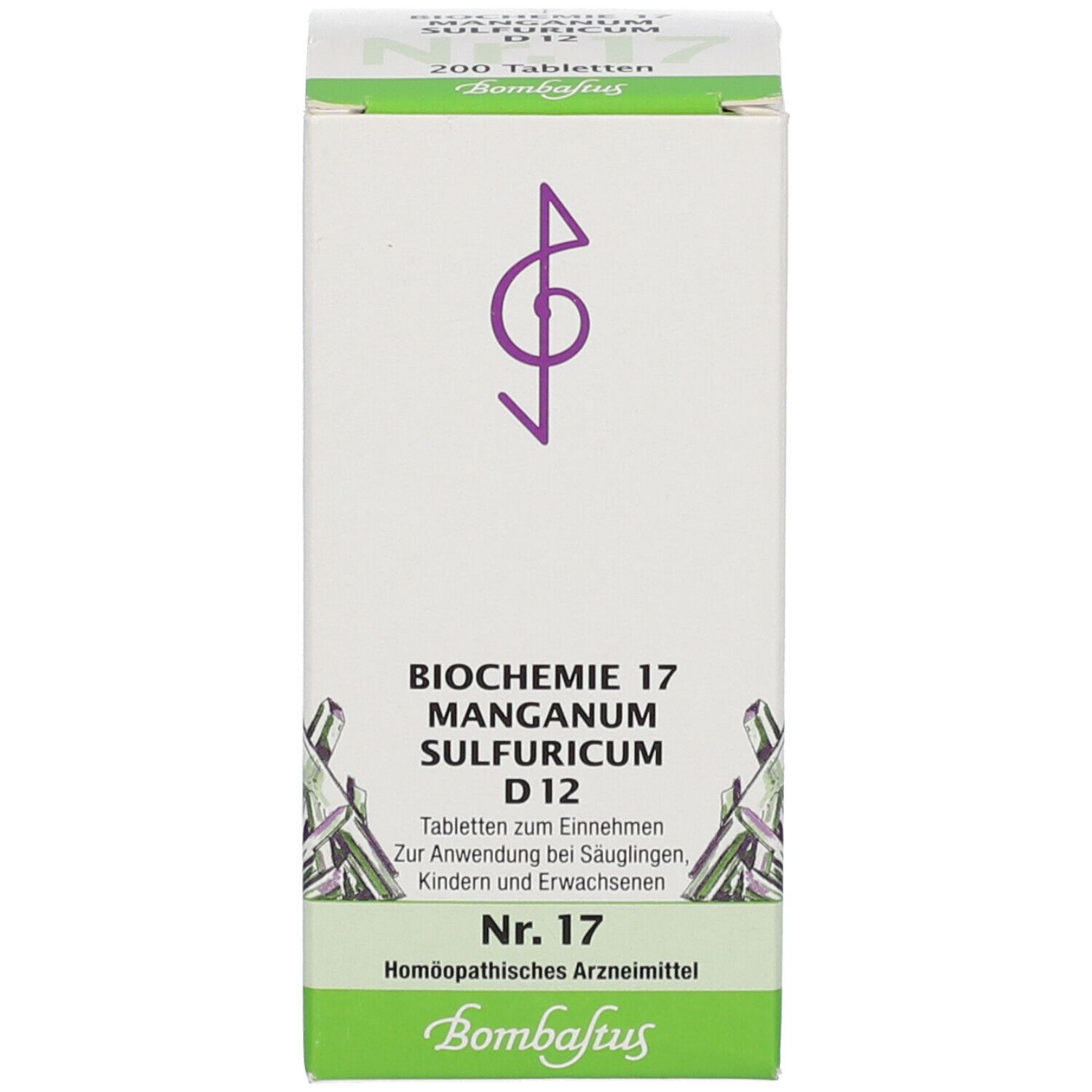 BIOCHEMIE 17 Manganum sulfuricum D 12