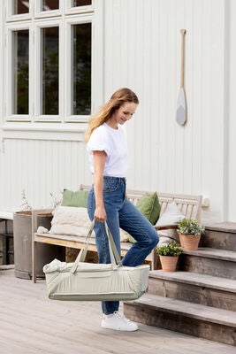 Voksi Carry Me Softbag, Seashell Sand Cream