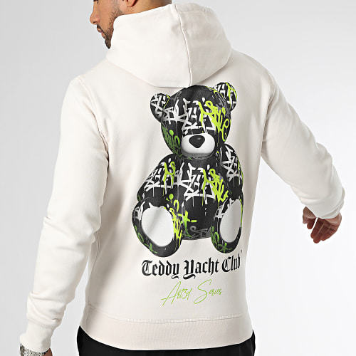 Sweat Capuche Art3D Series Beige