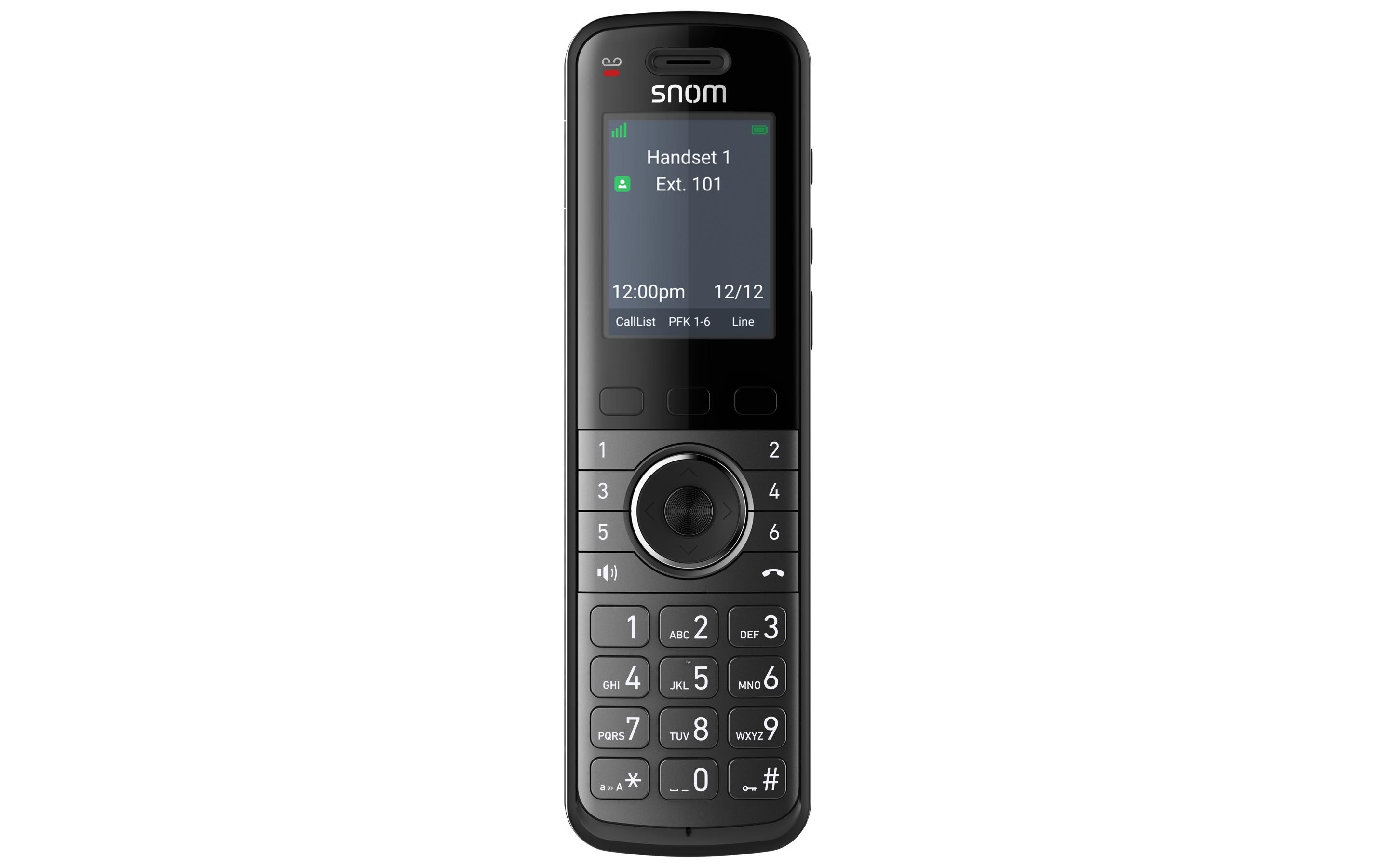 Mobilteil M55M55 - Snom's DECT-Alleskönner im Business-Umfeld