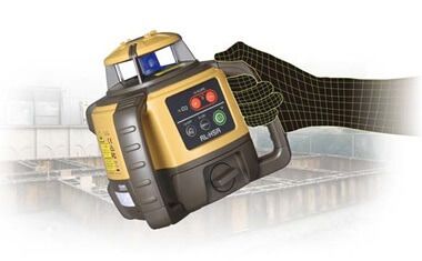 Topcon RL-H5A Bouwlaser compleet in koffer   mm ontvanger ( LS100D) met statief en baak