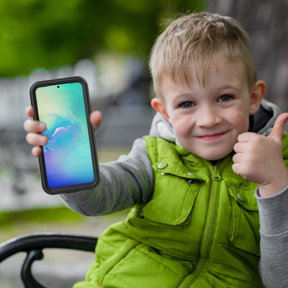 Samsung Galaxy A54 5G Wasserfeste Outdoor Schutz Hülle (IP68) - Schwarz